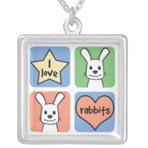 J'aime le collier de lapins