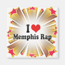 J'aime le coup sec et dur de Memphis Aimants