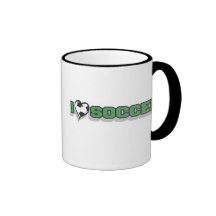 J'aime le football tasse à café