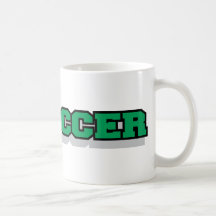 J'aime le football tasse à café