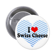 J'aime le fromage suisse pin's