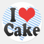 J'aime le gâteau adhésif