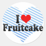 J'aime le gâteau de fruits secs adhésif