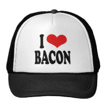 J'aime le lard casquettes de camionneur