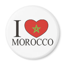 J'aime le Maroc aimants