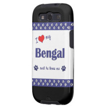 J'aime le mon Bengale (le chat masculin)