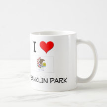 J'aime le PARC l'Illinois de FRANKLIN Mugs