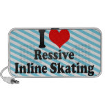 J'aime le patinage intégré de Ressive Haut-parleur De Voyage