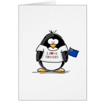 J'aime le pingouin du Nevada Cartes