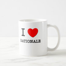 J'aime le raisonnement tasses à café