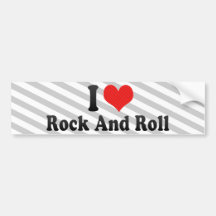 J'aime le rock adhésif pour voiture