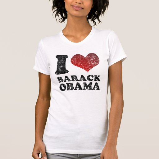 J'aime le T-shirt de Barack Obama
