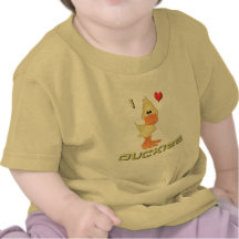J'aime le T-shirts de Duckies