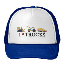 J'aime le T-shirts et les cadeaux de camions Casquettes