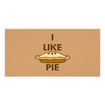 J'aime le tarte photocartes personnalisées