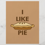 J'aime le tarte prospectus customisé