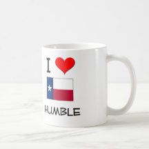 J'aime le Texas humble Tasse À Café