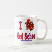 J'aime l'école de Med Tasse À Café