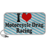 J'aime l'emballage d'entrave de moto haut-parleurs mp3