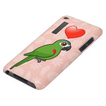 J'aime les aras Rouge-épaulés Coques iPod Case-Mate