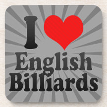 J'aime les billards anglais sous-bocks