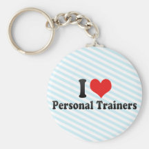 J'aime les entraîneurs personnels porte-clef