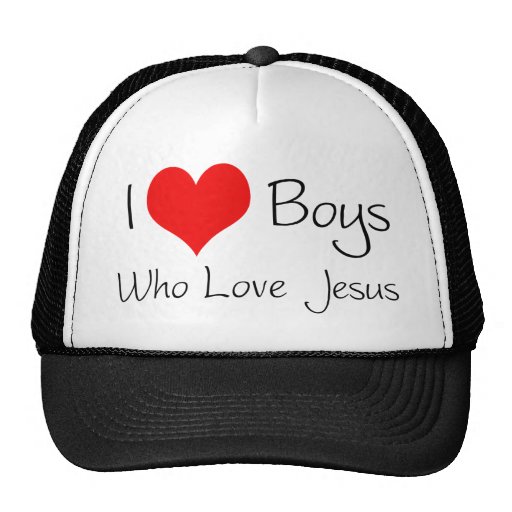 J'aime les garçons qui aiment Jésus Casquettes