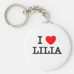J'aime Lilia Porte-clé