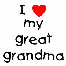 J'aime ma grande grand-maman découpages en acrylique