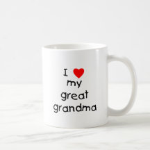 J'aime ma grande grand-maman tasses