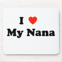 J'aime ma Nana Mousepad Tapis De Souris