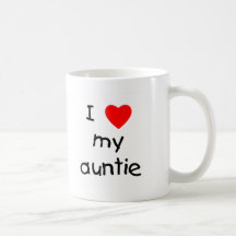 J'aime ma tante tasse