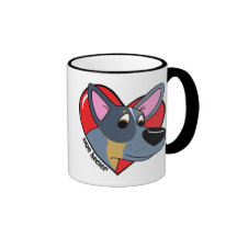 J'aime ma tasse bleue de Heeler (la bande dessinée