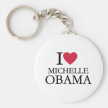J'aime Michelle Obama Porte-clés