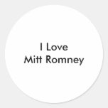J'aime Mitt Romney Adhésif