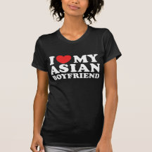 J'aime mon ami asiatique t-shirts