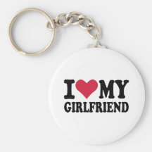 J'aime mon amie porte-clef