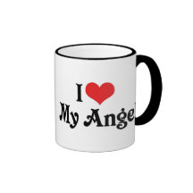 J'aime mon ange tasse à café