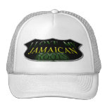 J'aime mon chapeau jamaïcain de camionneur de raci casquette de camionneur