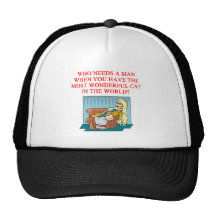 j'aime mon chat casquette de camionneur