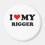 J'aime mon gréeur magnets pour réfrigérateur