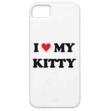J'aime mon Kitty Coques Case-Mate iPhone 5