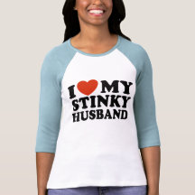 J'aime mon mari Stinky T-shirts