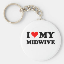 J'aime mon Midwive Porte-clef