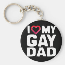 J'AIME MON PAPA GAI PORTE-CLÉ