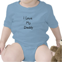 J'aime mon papa - plante grimpante infantile t-shirt