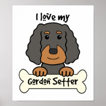 J'aime mon poseur de Gordon Poster