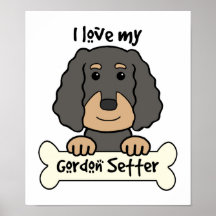 J'aime mon poseur de Gordon Posters