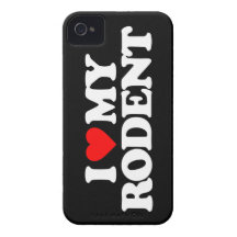 J'AIME MON RONGEUR COQUES iPhone 4 Case-Mate