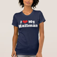 J'aime mon T-shirt d'obscurité de facteur